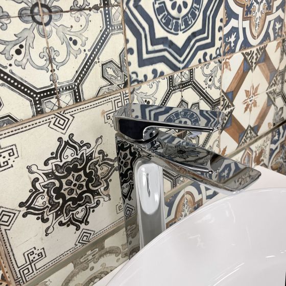 Zena Tall Basin Mixer Tap