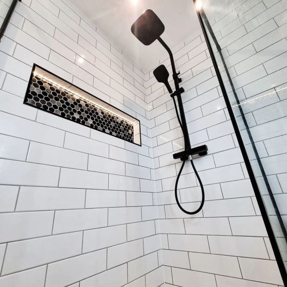 Luso White Gloss Ceramic Tile