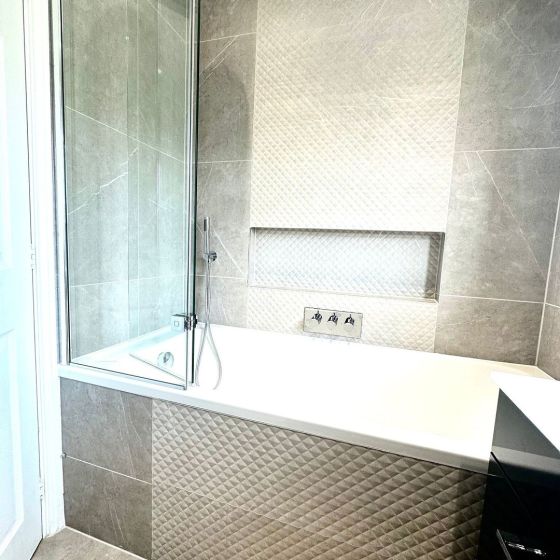 Arcadia Light Grey Textured Décor Matt Ceramic Tile