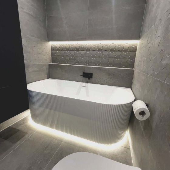 Rocklin Ribbed Bath