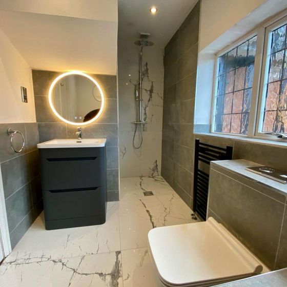 Kelto White Marble Gloss Porcelain Tile