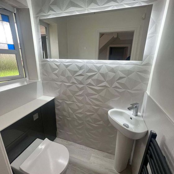 Radical White Decor Gloss Ceramic Tile
