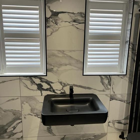 Micheli Black Wall Hung Basin