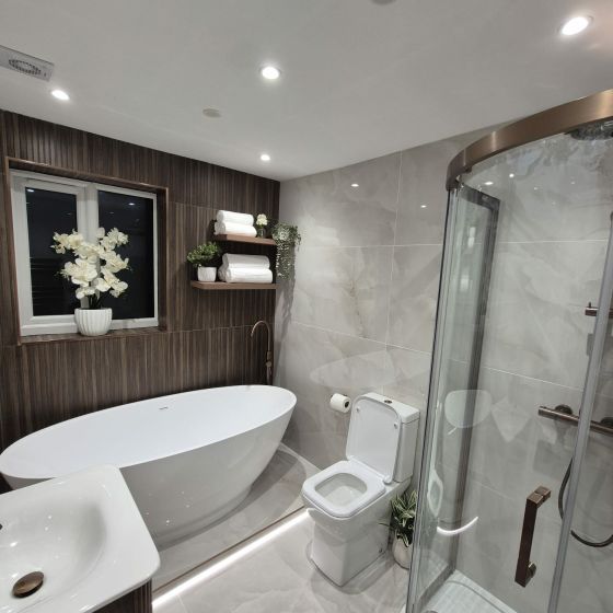 Lambourn Modern Freestanding Acrylic Bath