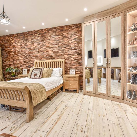 Labrynth Ivory Wood Effect Porcelain Tile