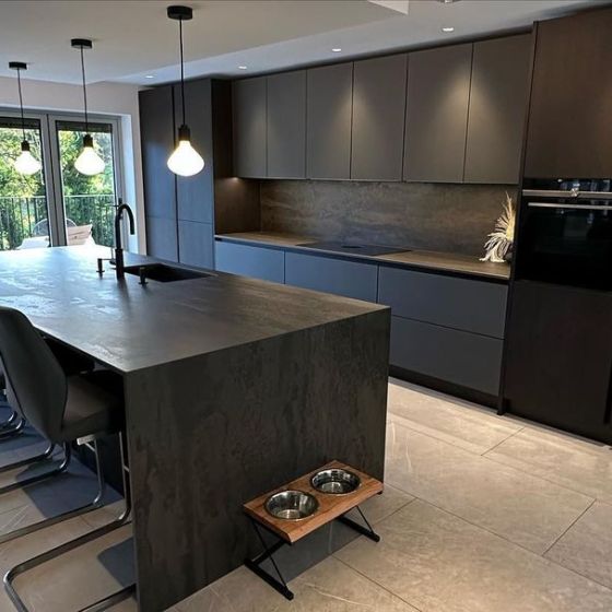 Donovan Silver Concrete Effect Porcelain Tile