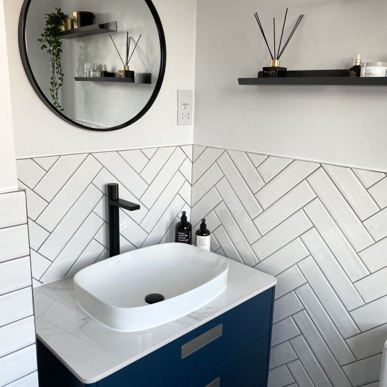 Griffin Blue Vanity Unit