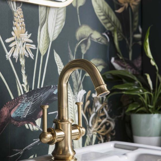 Rainford Antique Gold Basin Tap