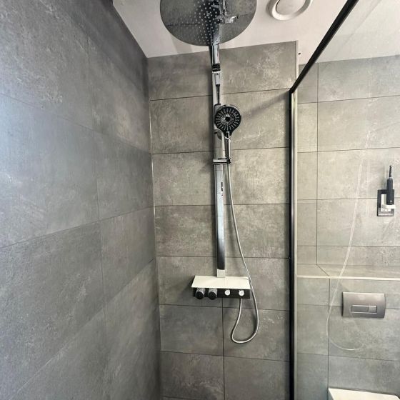 Baylin Aris Round Thermostatic Shower Pack