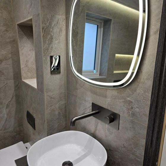 Irvine Gris Porcelain Tile - 1200x600mm