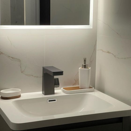 Baylin Gun Metal Basin Tap