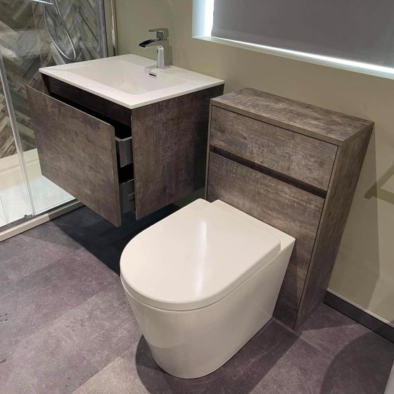 Odion WC Unit in Metallic