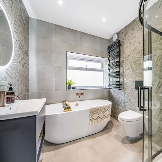 Monaco Gris Decor Porcelain Tile