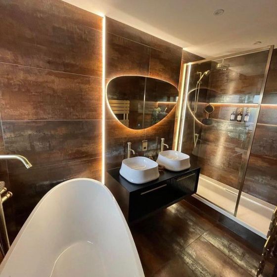 Corten Steel Matt Porcelain Tile