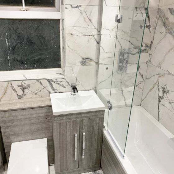 Glacier White Marble Tiles