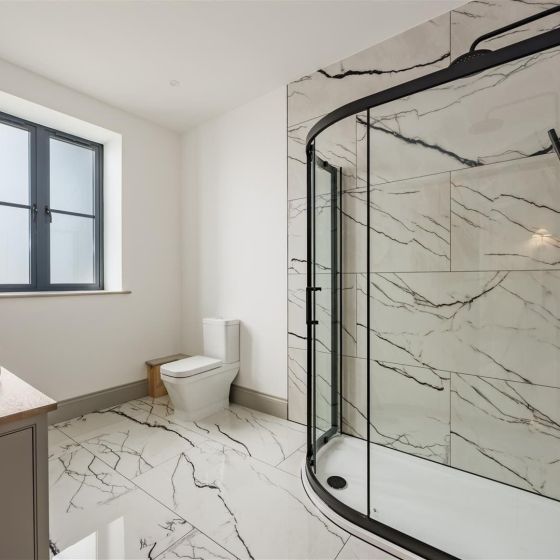 Marquis White Marble Gloss Porcelain Tile