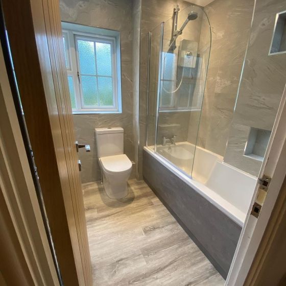 Brookfield Silver Porcelain Tile