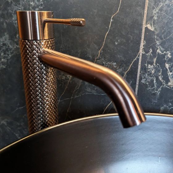 Moray Bronze Tall Basin Tap