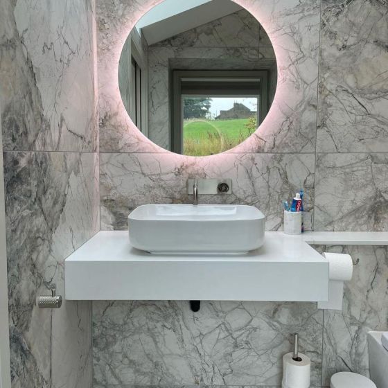 Backlit LED Mirror - 700x700mm