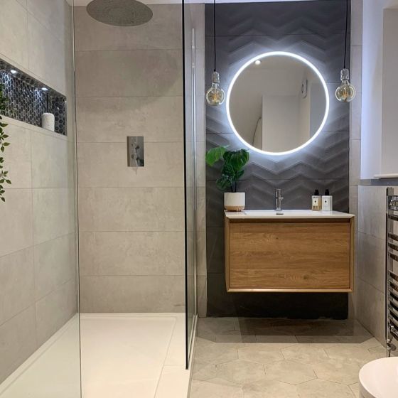 Snowdon Oak Vanity Unit