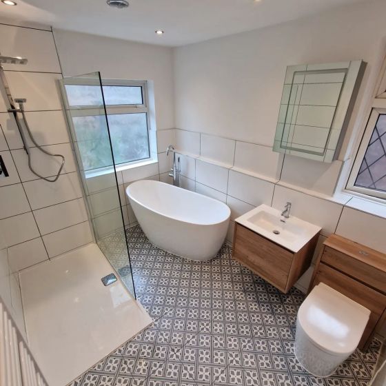 Snowdon Natural Oak Vanity & WC Unit