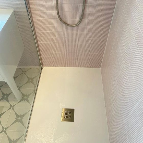 Canillo Pink Gloss Ceramic Brick Tile