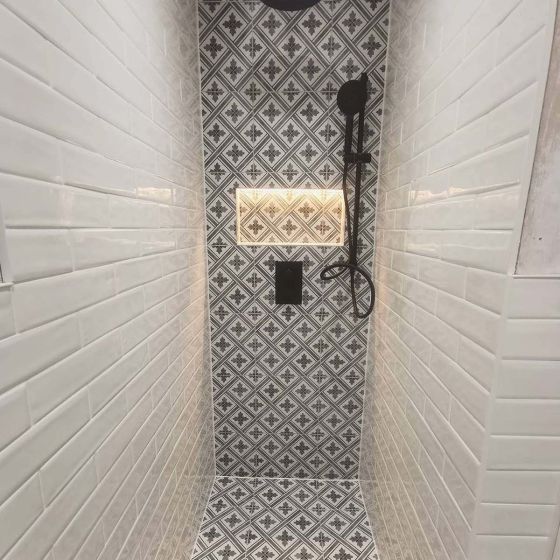 Harrogate Dark Blue Matt Porcelain Tile