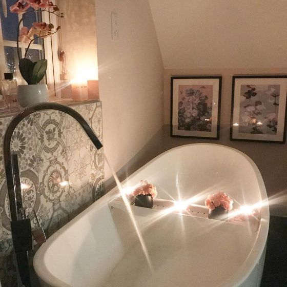 Tear Freestanding Bath Shower Mixer Tap