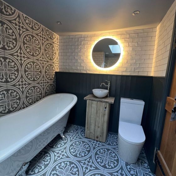 Lupton Grey Matt Ceramic Tile