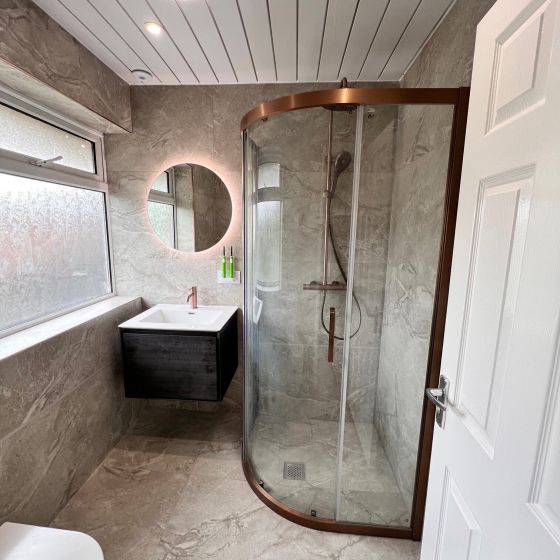 Metro Calacatta Marble Ceramic Brick Tile
