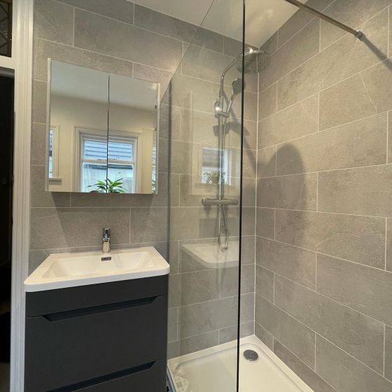 Ellis 600mm Vanity Unit in Matt Black