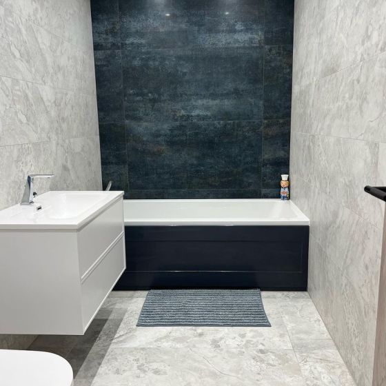 Metallon Royal Blue Metallic Porcelain Tile