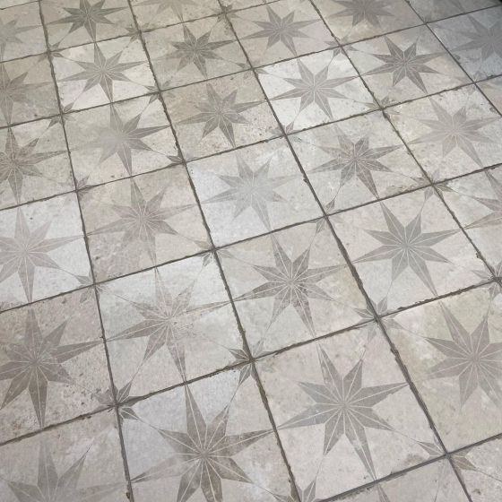 Fired Star White Matt Ceramic Tile