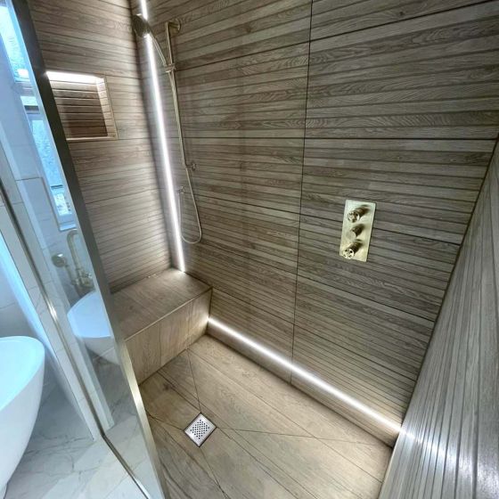 Dune Matt Ceramic 4D Wood Panel Tile