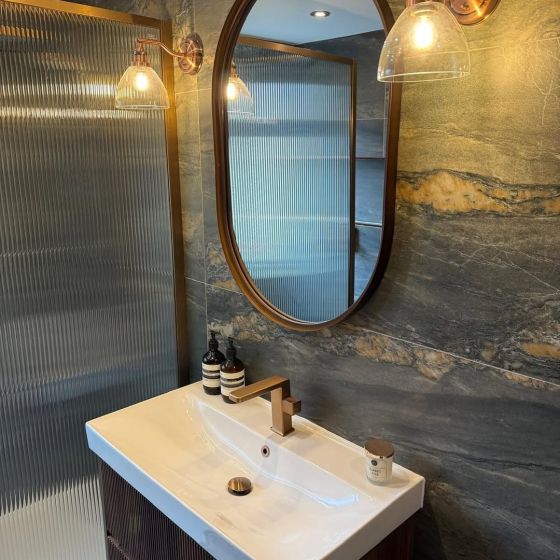 Flint Brushed Bronze Basin Mono Tap