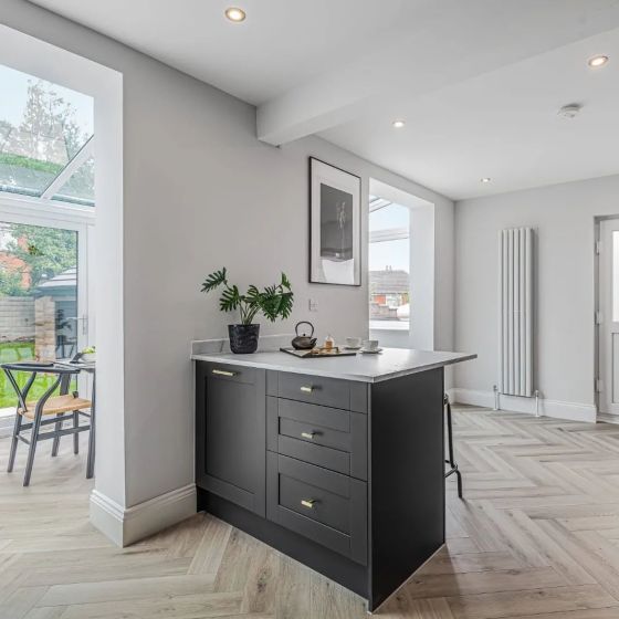 Islington White Double Vertical Radiator