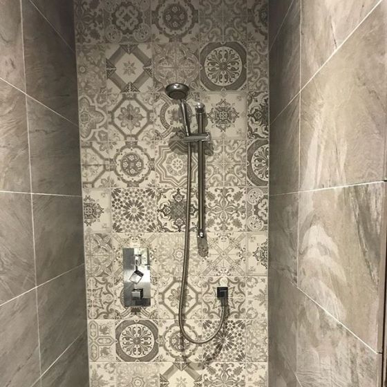 Aramean Grey Pattern Tiles