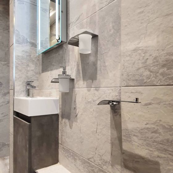 Jenka Chrome Bathroom Accessories
