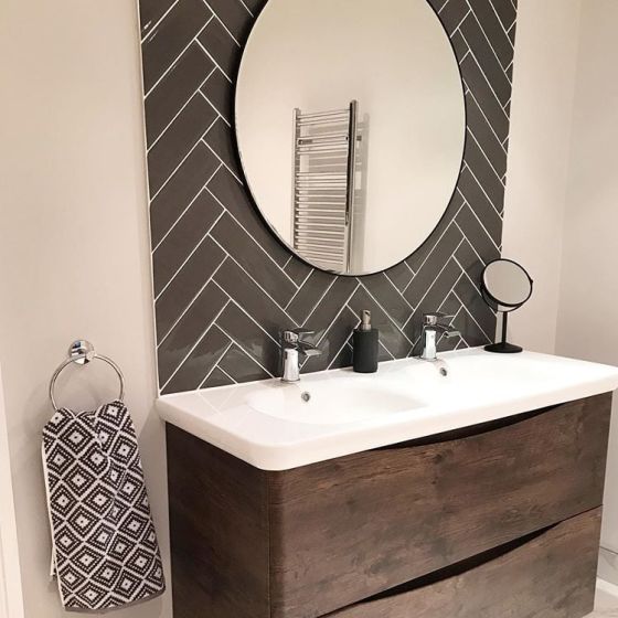 Erin Rosewood Vanity Unit