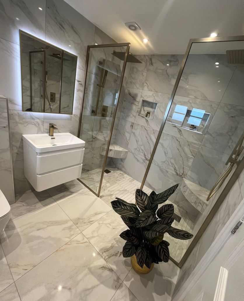 Charlie Beige Marble Matt Porcelain Tile - 600x600mm