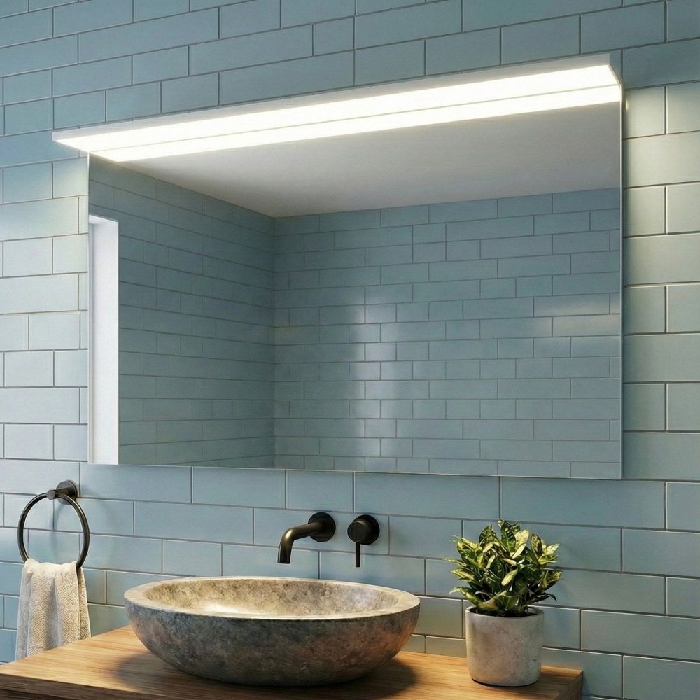 Elnero Illuminated LED Heated Bathroom Mirror 1200x600mm