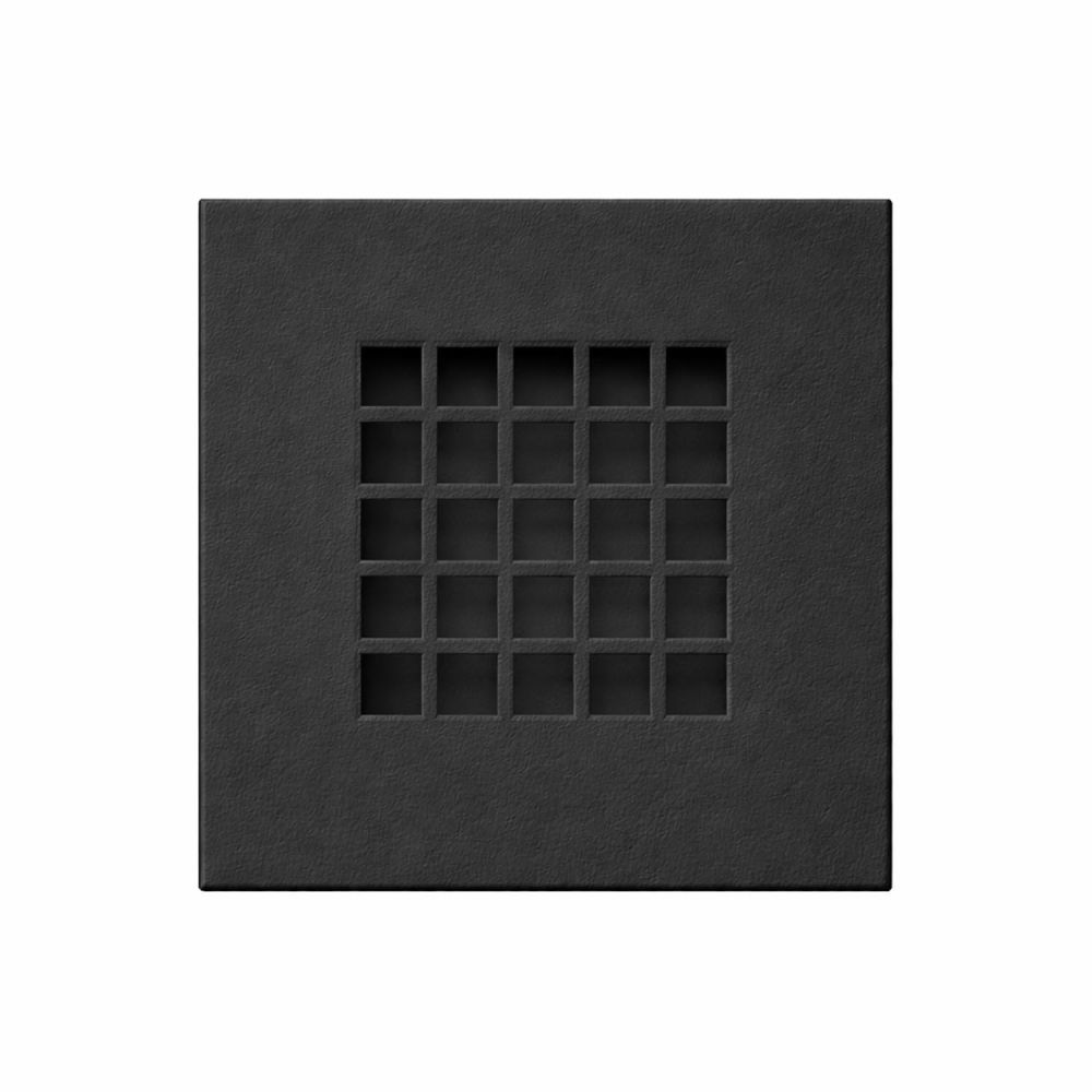 Peoria Black Shower Tray Grate Waste Cover