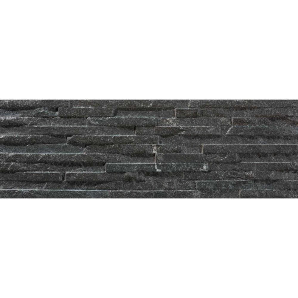 Centaur Black Matt Porcelain Tile 520x170mm