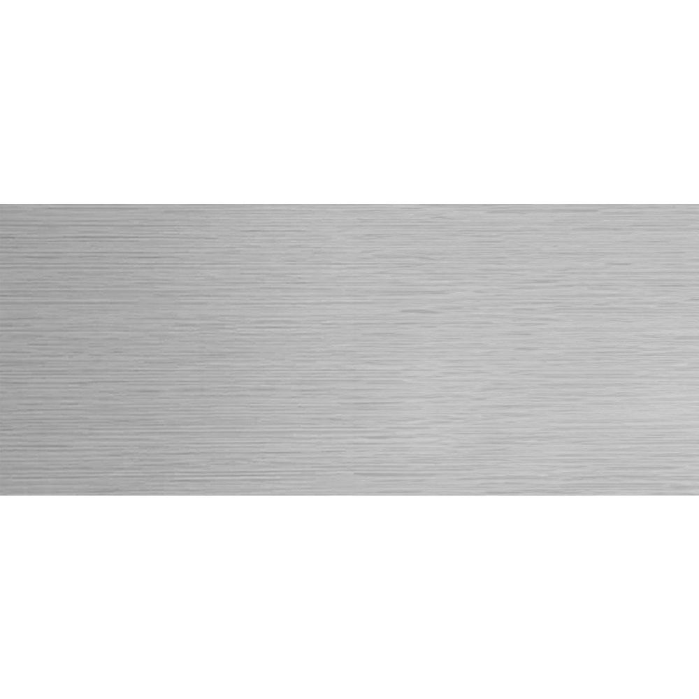 Atlantis Matt Silver Linear Waterproof Tongue & Groove PVC Shower Wall Panel 1000mm