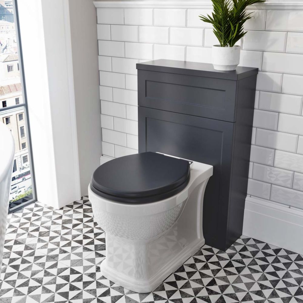 Seattle Traditional Rimless Back to Wall Toilet