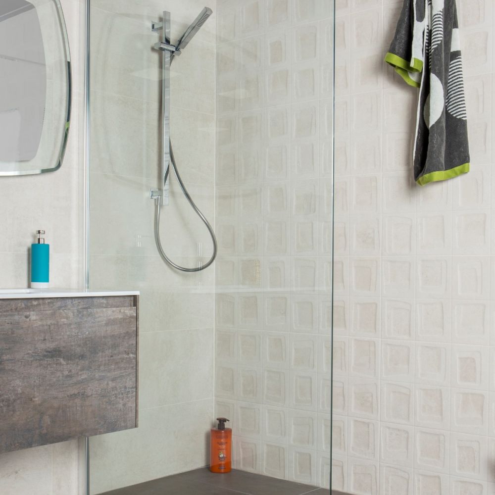 Stilo Beige Decor Ceramic Tile 320x890mm