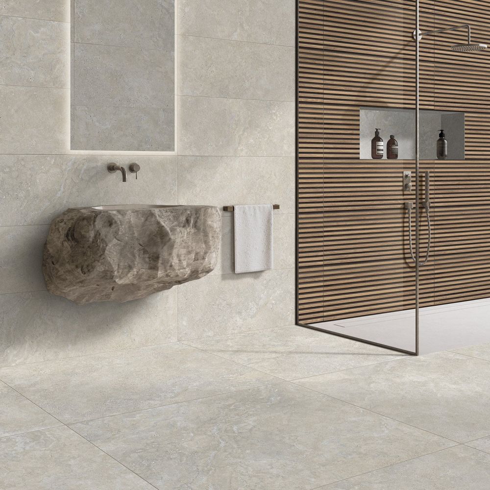 Linum Desert Matt Ceramic Tile Roomset