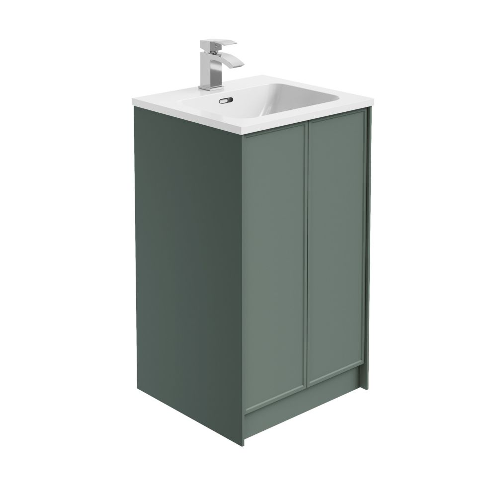 Kendal Pine Green 500mm Floor Standing Vanity Unit