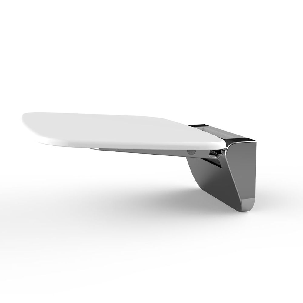 White Shower Seat