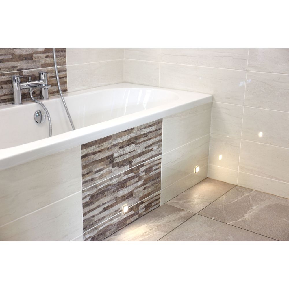 Damato Light Grey Brillo Ceramic Wall Tile 